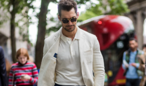 Business Casual men in Warmer Weather